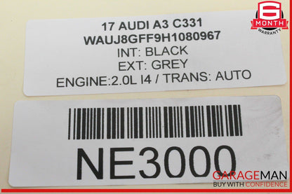 15-20 Audi A3 S3 Front Right Passenger Side Door Lock Latch Actuator 8X1837016C