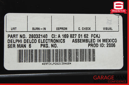 03-11 Mercedes E350 CLS550 SLK280 Sirius Satellite Radio Receiver Module Unit