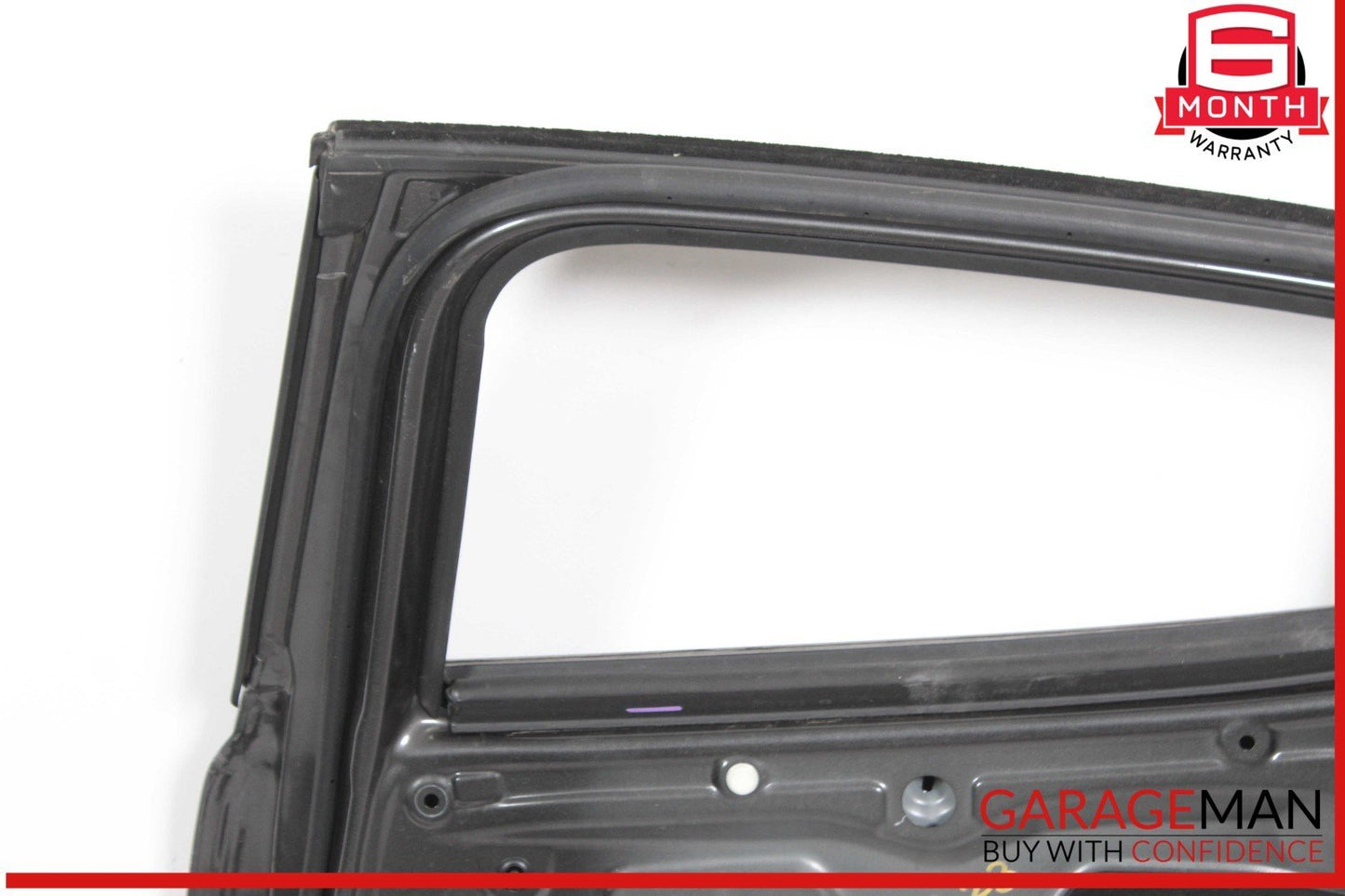 19-23 Mazda 3 Hatchback Rear Right Passenger Side Door Shell Panel Gray OEM