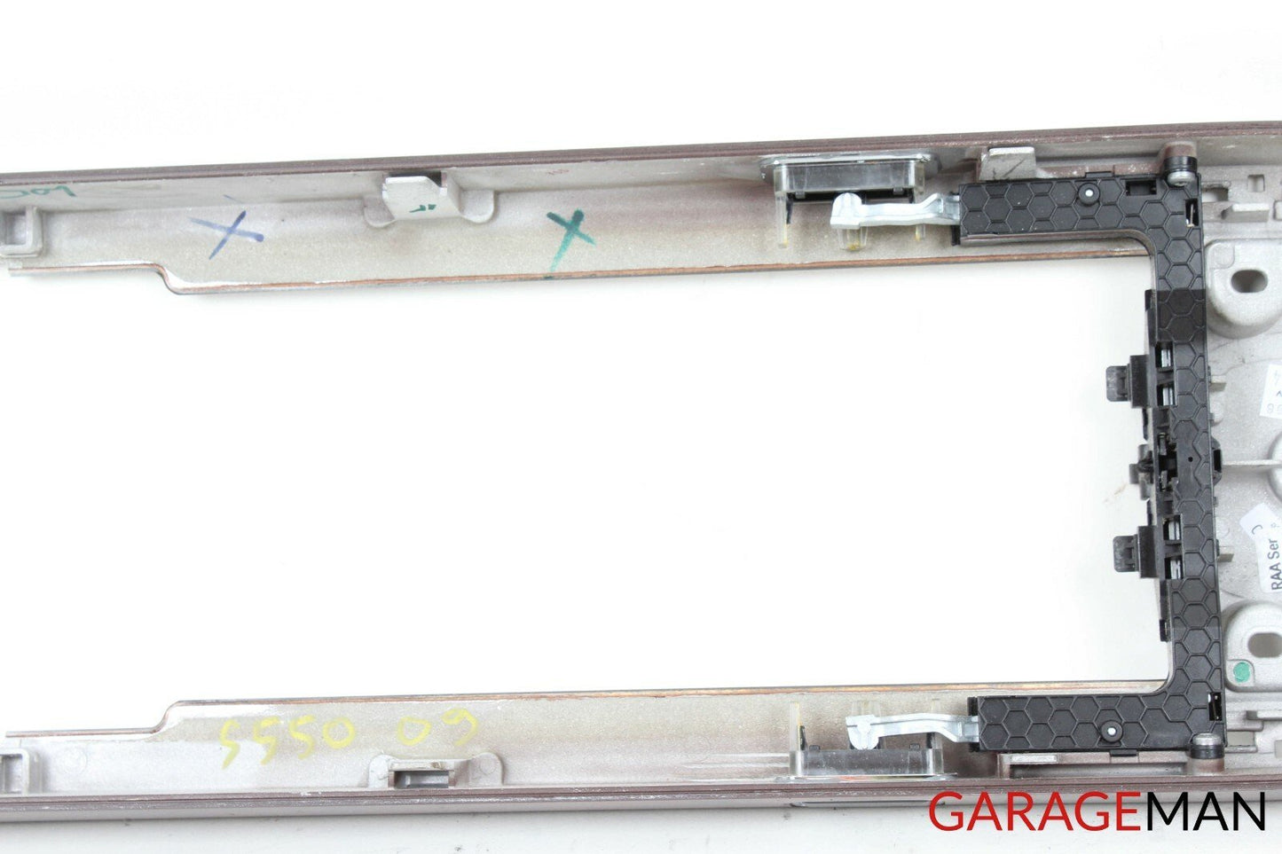 07-09 MERCEDES W221 S550 S600 CENTER CONSOLE TRIM BEZEL PANEL WOOD OEM