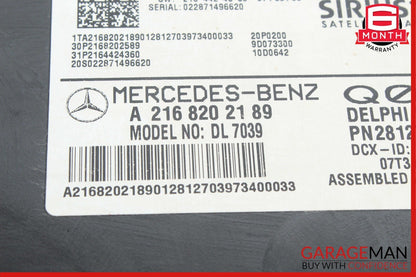 07-14 Mercedes W204 C300 C350 Sirius Satellite Radio Receiver Module Unit OEM