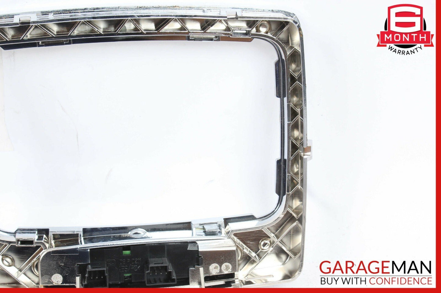 08-14 Mercedes C250 GLK350 E350 Center Console Shift Shifter Bezel Trim Silver