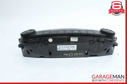 06-11 Mercedes W219 CLS500 CLS55 AMG A/C Heater Switch Climate Controller Module