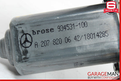 12-20 Mercedes R172 SLK250 Front Right Side Door Window Regulator Motor Unit OEM
