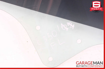 11-17 Mercedes W207 E350 E400 Convertible Rear Left Quarter Door Window Glass