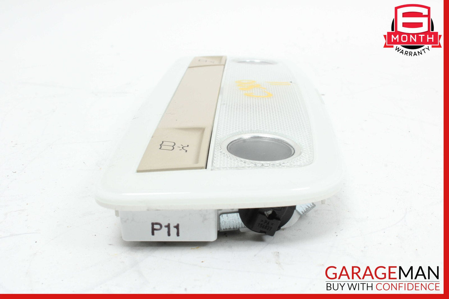 08-21 Mercedes W204 C250 GLK350 Rear Overhead Dome Light Beige 2048204901 OEM