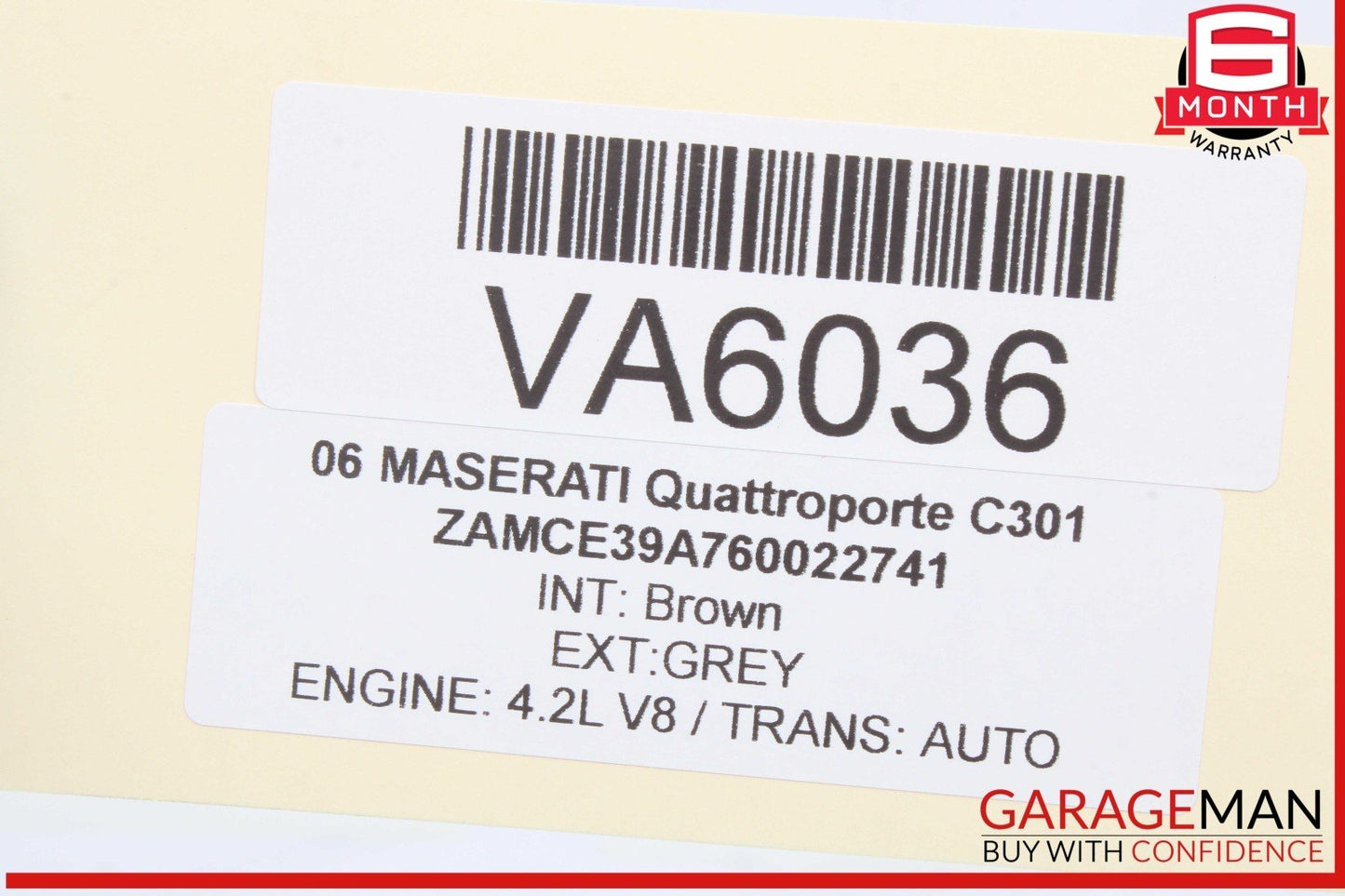 04-08 Maserati Quattroporte M139 Parking Assistant Park Assist Control Module