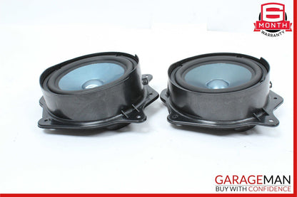07-09 Mercedes W221 S550 Rear Left & Right Door Audio Sound Speaker Set of 2 OEM
