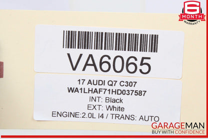 17-19 Audi Q7 Rear Right Passenger Side Blind Spot Sensor Control Module Unit