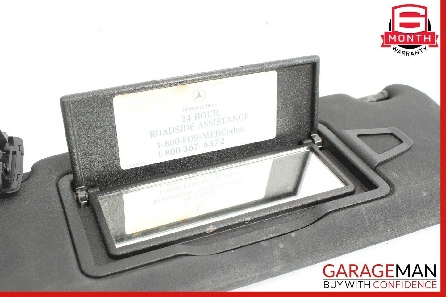 12-16 Mercedes R172 SLK350 Front Left Driver Side Sunvisor Sun Visor Shade OEM