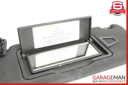 12-16 Mercedes R172 SLK350 Front Left Driver Side Sunvisor Sun Visor Shade OEM