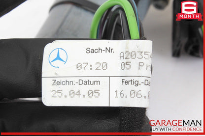 03-09 Mercedes W211 E550 Front Right Passenger Side Window Regulator Motor OEM