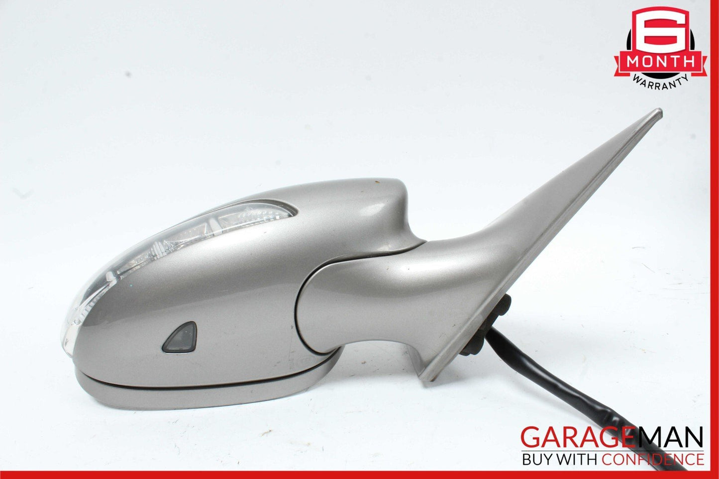 06-08 Mercedes W219 CLS500 Front Right Mirror Door Rear View Cubanite Silver