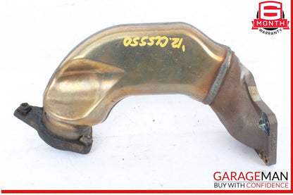 12-18 Mercedes W218 CLS550 4.6L Left Exhaust Pipe Adapter 2781400908 OEM