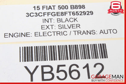 12-19 Fiat 500 Rear Window Power Regulator Motor 05182442AA