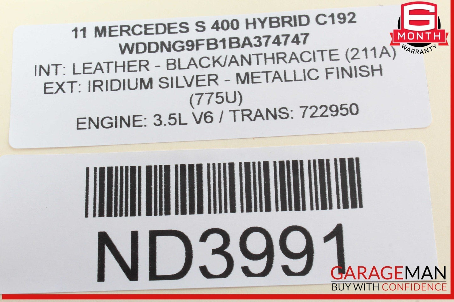 Mercedes W221 S400 Hybrid Voice Communication Control Module 2048202085 OEM