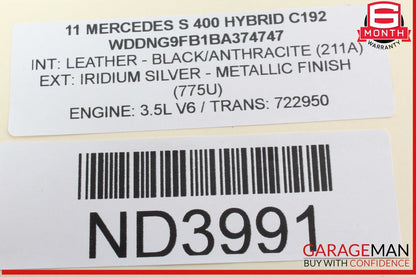 Mercedes W221 S400 Hybrid Voice Communication Control Module 2048202085 OEM