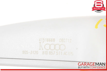 13-17 Audi Q5 S4 A4 Front Upper Windshield Interior Rear View Mirror Gray OEM