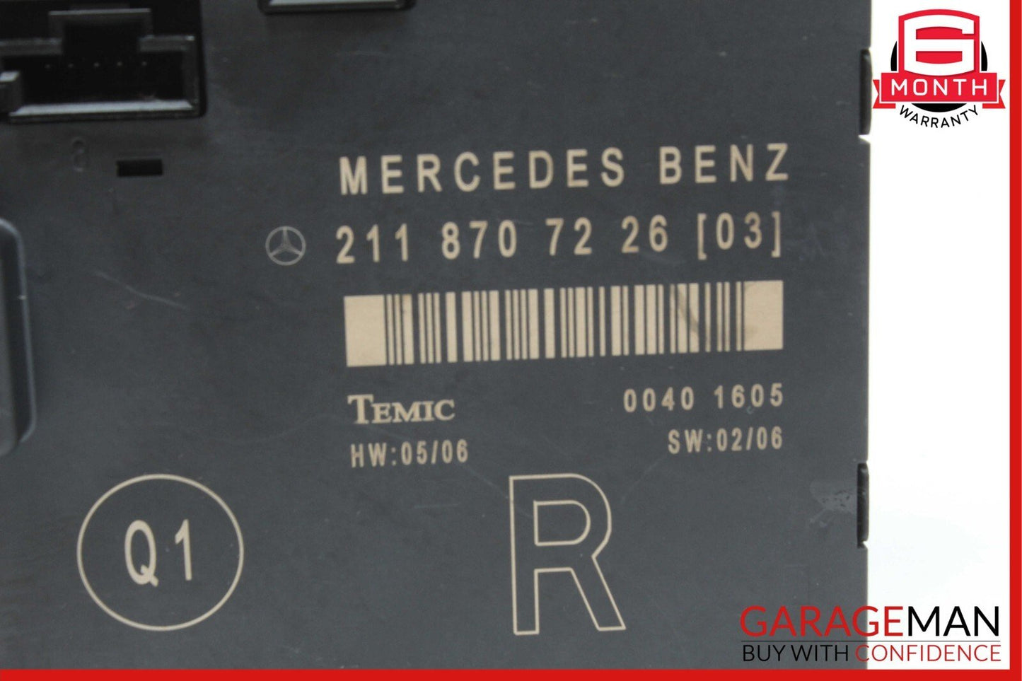 03-09 Mercedes W211 E350 E550 Front Right Passenger Door Control Module OEM