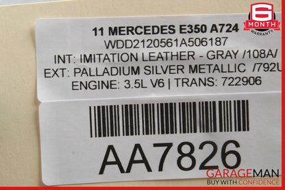 10-13 Mercedes W212 E350 E400 E550 Center Console Switch Trim Bezel Wood OEM