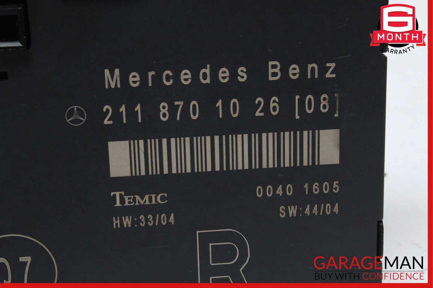 03-09 Mercedes W211 E55 AMG E550 Front Right Passenger Door Control Module Unit