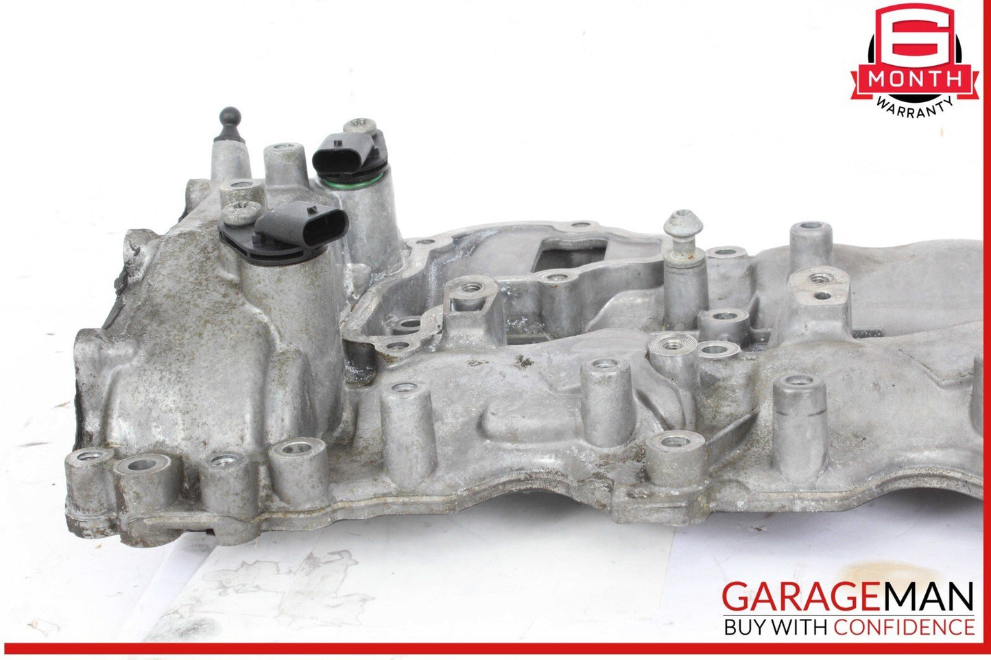 11-20 Mercedes GL450 4MATIC E550 V8 Engine Left Cylinder Head Valve Cover OEM
