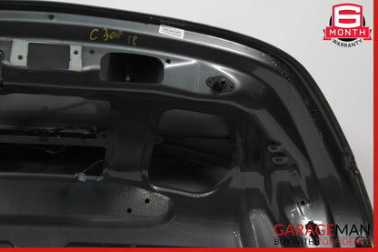 15-20 Mercedes W205 C300 C350 C43 Sedan Rear Trunk Lid Deck Panel Selenite Gray