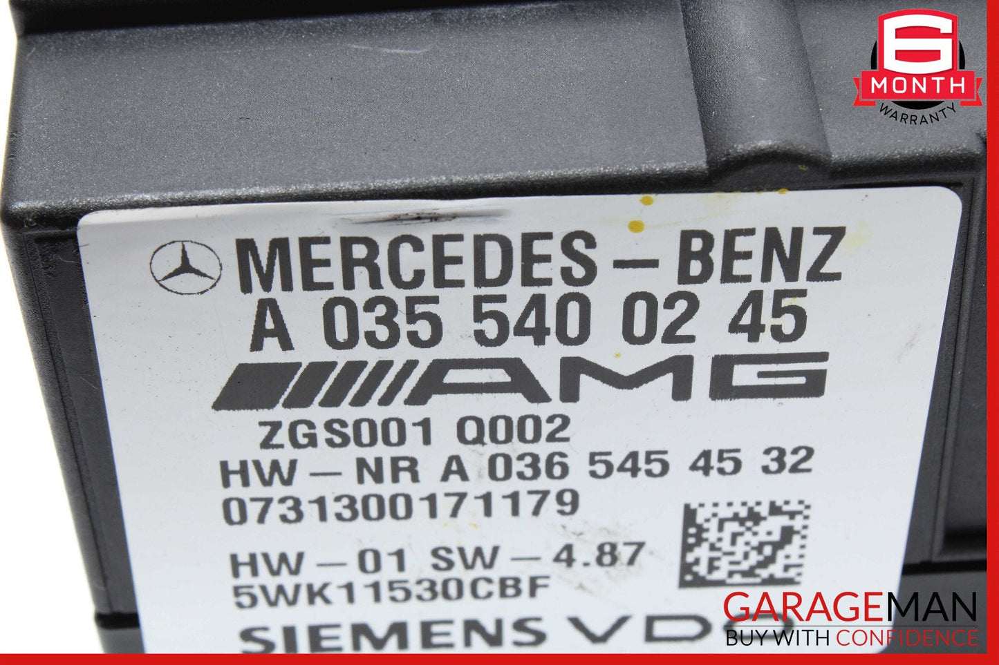 08-14 Mercedes W204 C63 AMG Fuel Pump Motor Control Module OEM