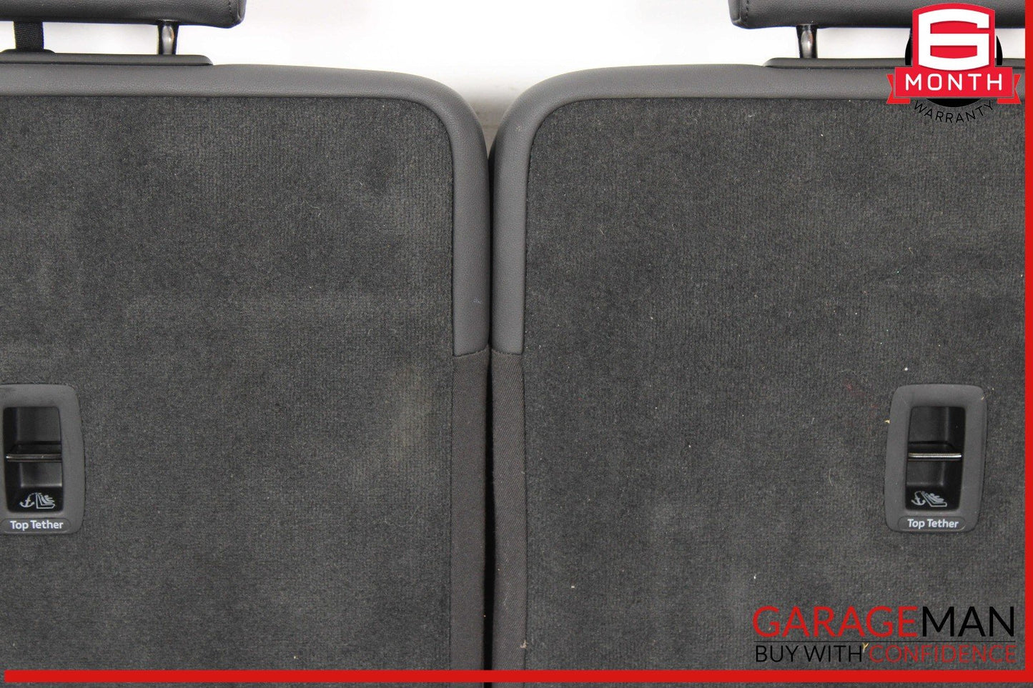 20-24 Audi Q7 Rear 3rd Row Upper Seat Bench Cushion Cover OEM