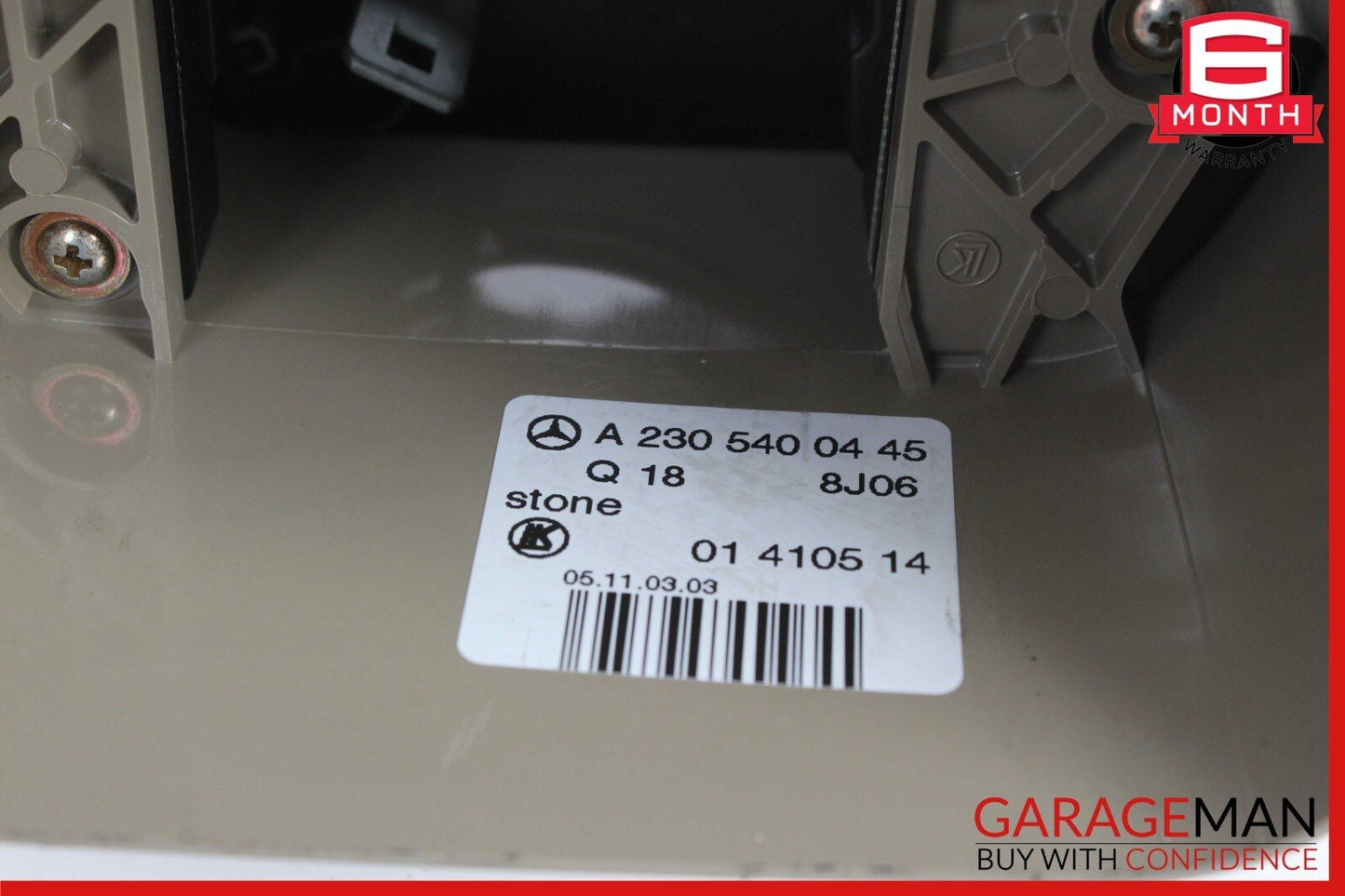 03-06 Mercedes R230 SL550 SL55 AMG Steering Column Control Switches Assy Beige