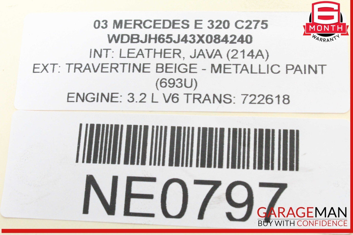 96-02 Mercedes W210 E320 E430 Rear Right or Left Lower Forward Control Arm OEM