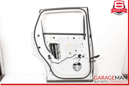 17-19 Audi Q7 Rear Left Driver Side Door Shell White OEM