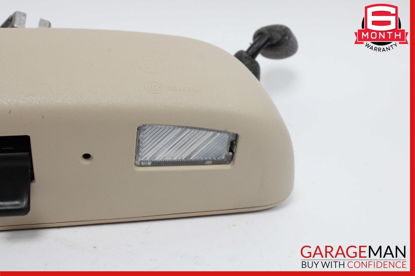 08-12 Mercedes W204 C300 E350 Interior Rear View Mirror Assembly Brown OEM