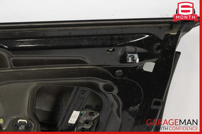 12-17 Audi A7 Front Right Passenger Side Exterior Door Shell Frame Panel Black