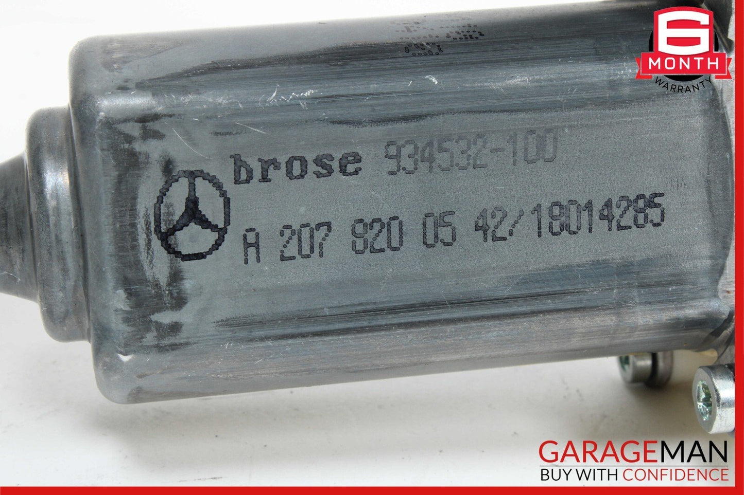 12-20 Mercedes R172 SLK250 Front Left Side Door Window Regulator Motor Unit OEM