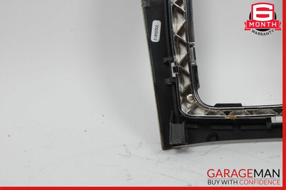 08-15 Mercedes W204 C250 Center Console Shifter Trim Cover Panel Bezel Wood Assy