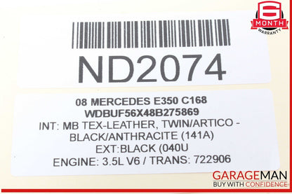 07-09 Mercedes W211 E350 E500 Front Left or Right Side Door Audio Sound Speaker