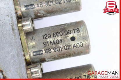 90-02 Mercedes R129 500SL SL500 SL320 Right Top Hydraulic Valve Block Solenoid