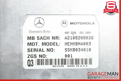 00-06 Mercedes W215 CL500 S500 Motorola Telephone Phone Voice Control Module OEM