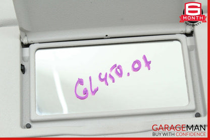 06-12 Mercedes GL450 ML450 Front Right Side Sun Visor Sunvisor Shade Cover Grey