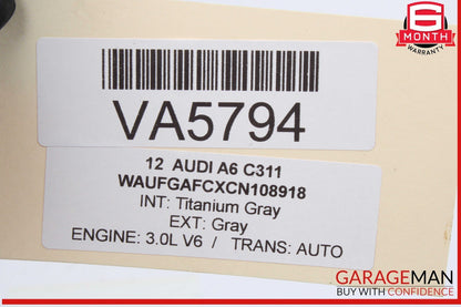 12-18 Audi A6 A7 Rear Left Driver Side Door Lock Latch Actuator 4G0839015A OEM