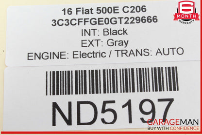 12-19 Fiat 500E Front Right Passenger Side Engine Mount Bracket 52126387AA OEM
