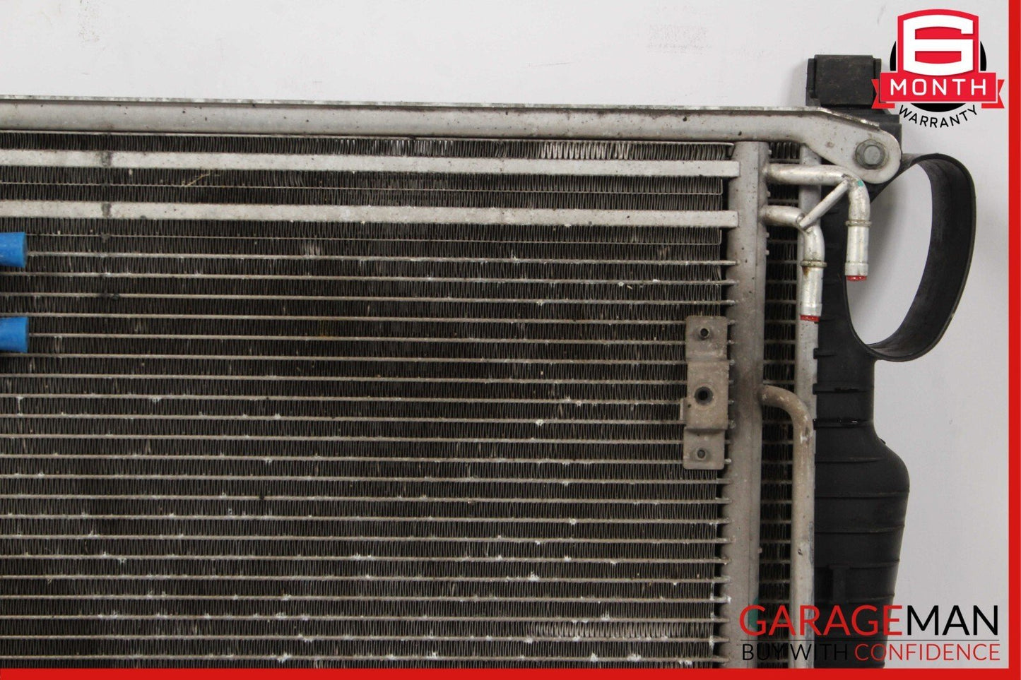03-08 Mercedes R230 SL550 Engine Radiator A/C AC Oil Cooling Condenser Assy