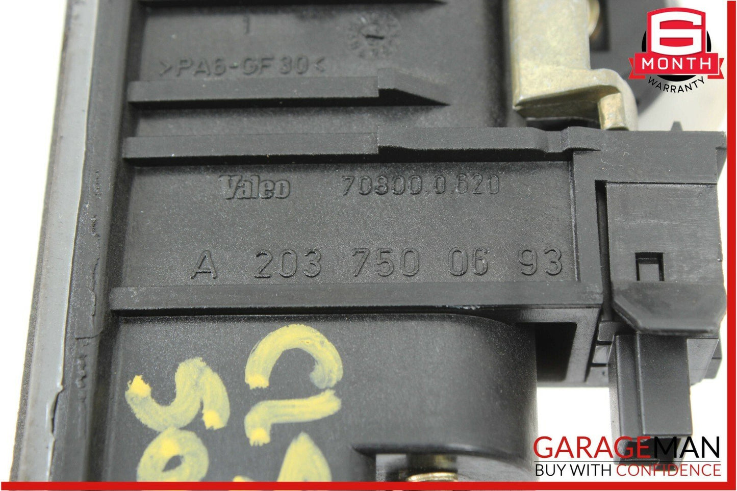 01-09 Mercedes W219 CLS500 CLK320 Trunk Lid Lock Latch Handle 2037500693 OEM