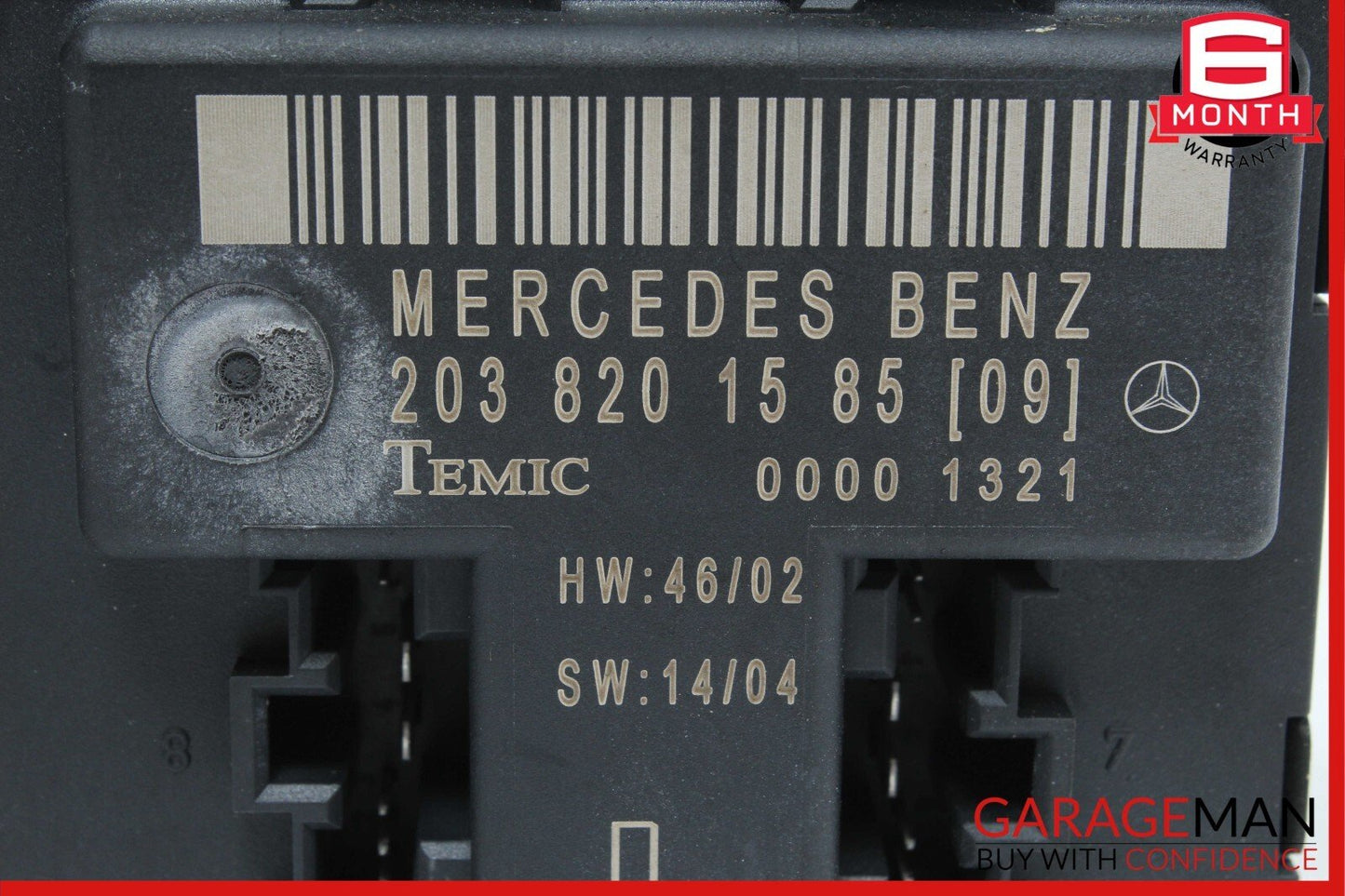 01-07 Mercedes W203 C230 C240 Front Left Driver Side Door Control Module OEM