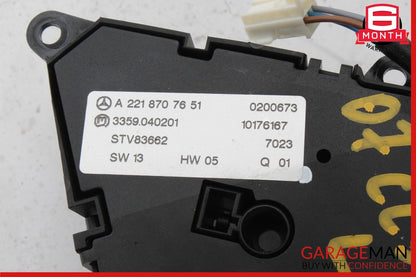 07-14 Mercedes W216 CL550 Front Left Side Seat Control Memory Controller Switch