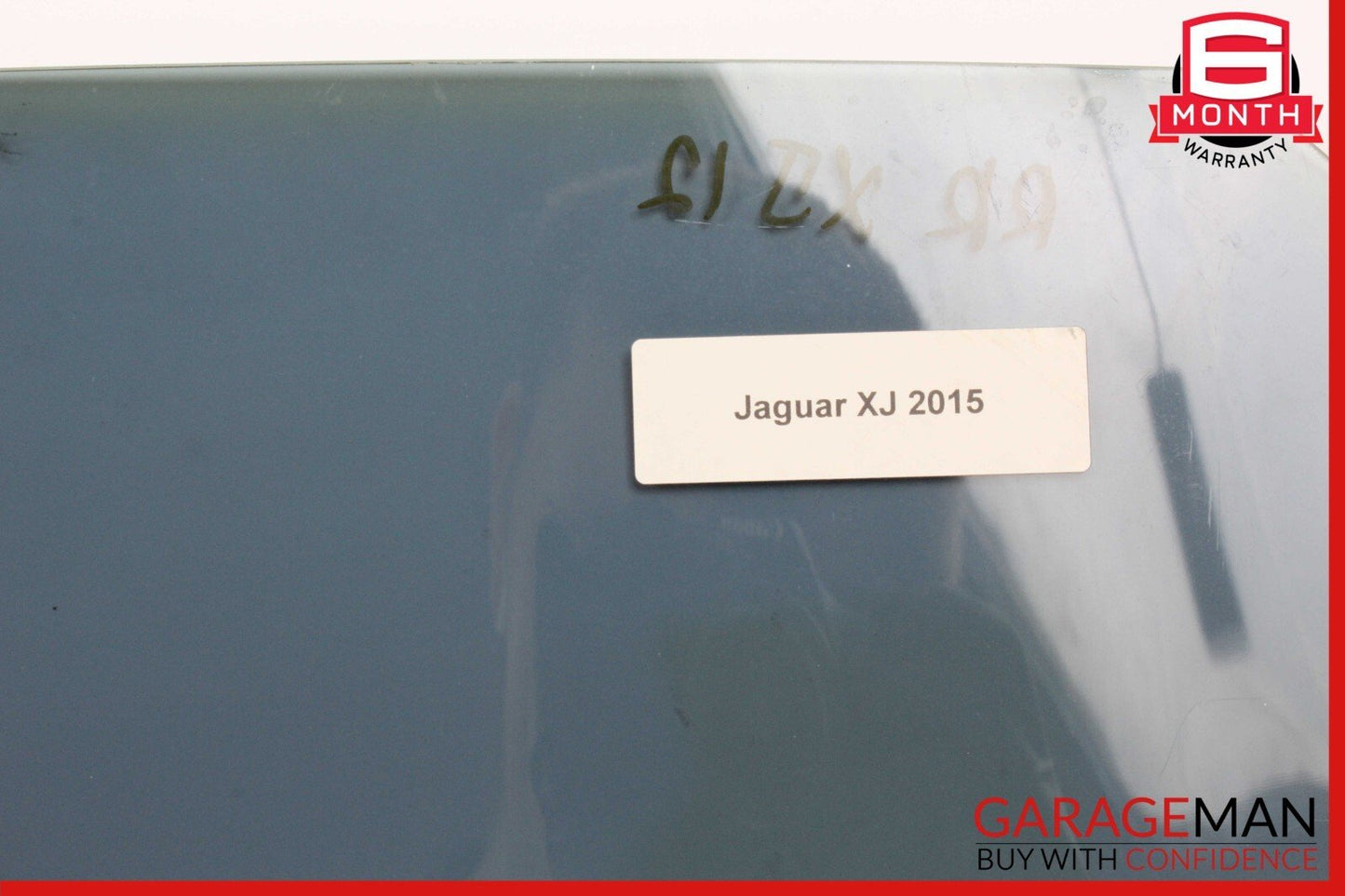 10-19 Jaguar XJ XJR Rear Right Side Door Window Glass AW93F25712AD OEM