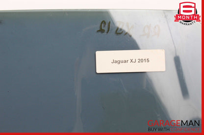10-19 Jaguar XJ XJR Rear Right Side Door Window Glass AW93F25712AD OEM