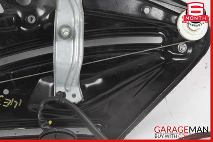 10-16 Mercedes W207 E350 E400 Rear Right Window Regulator Motor Plate Frame OEM