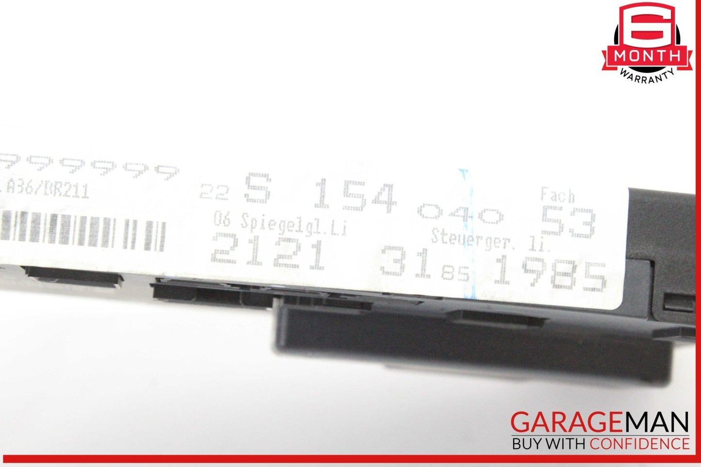 03-09 Mercedes E350 W211 Driver Side Door Control Module 2118208185 OEM